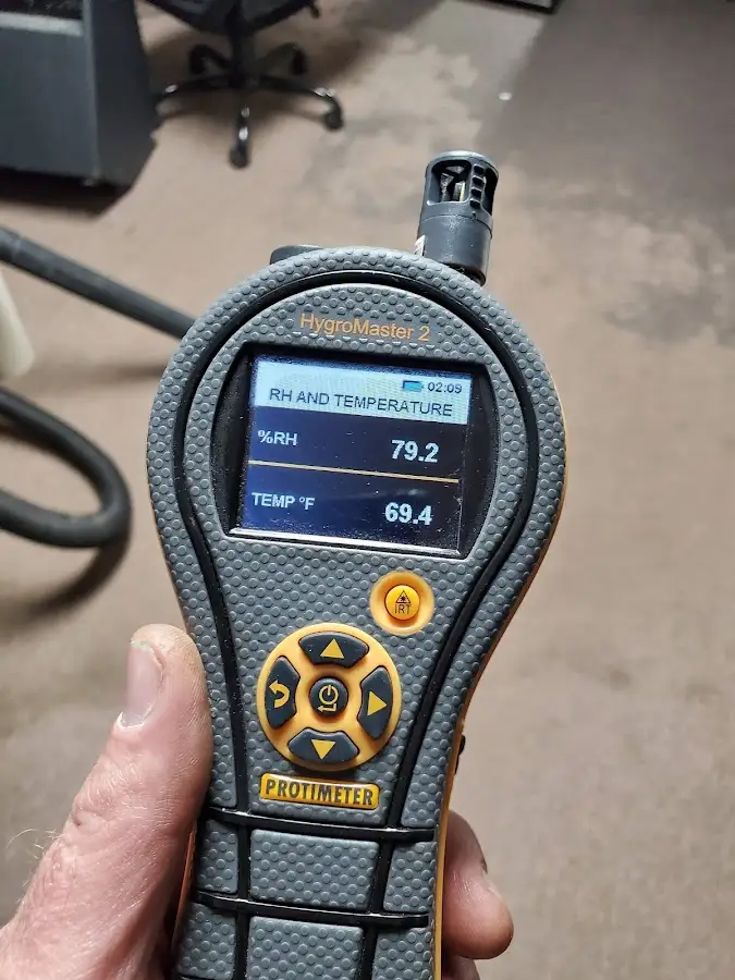 Moisture meter humidity assessment for Fire & Smoke Damage Restoration in Donna
